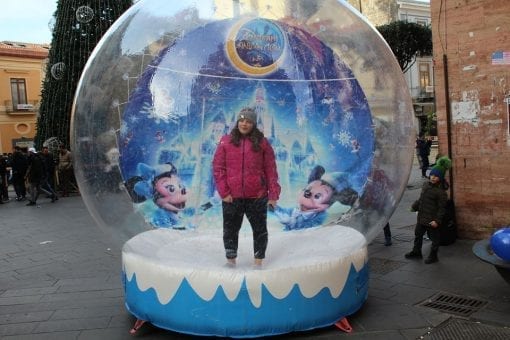 Christmas Snow Globe Foto Box